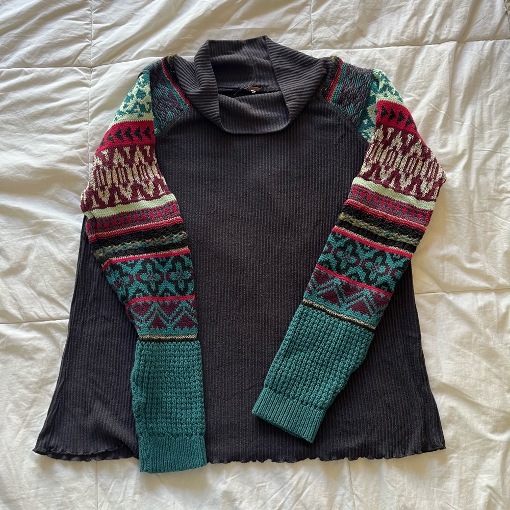 Free People Prism Fair Isle Sweater